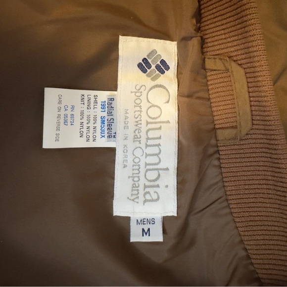 Vintage 90'S Columbia Bugaboo Mountain Jacket Shell Jacket Men's M Green/Purple - Picture 11 of 12